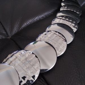 Vintage 70s/80s metal medallion belt